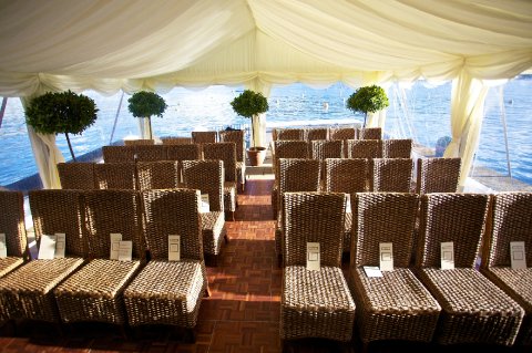 Terrace Wedding - The Old Quay House Hotel