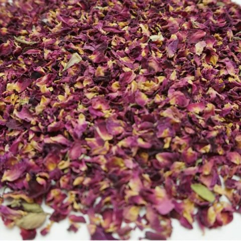 Air-dried Rose Petal Confetti - Wild Red - The Dried Petal Company