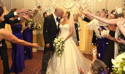 In door wedding ceremony - small and intimate - King Charles Hotel