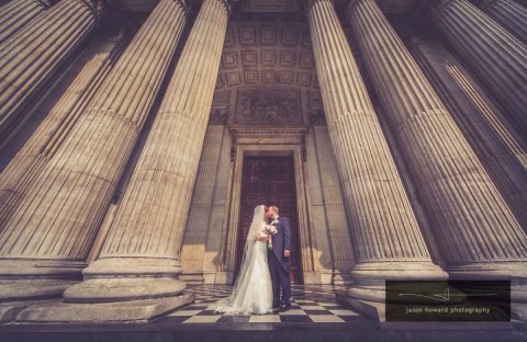 creative wedding photography by Jason Howard at St. Pauls London - Jason Howard Photography
