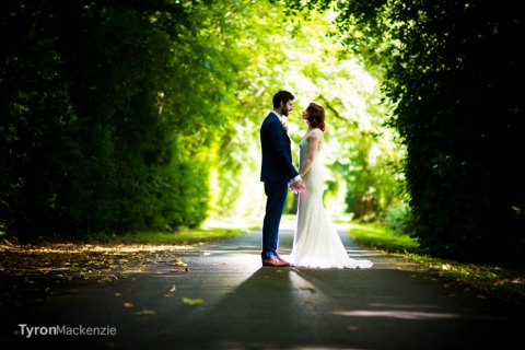 exclusive use wedding, driveway, Pembrokeshire - Hammet House