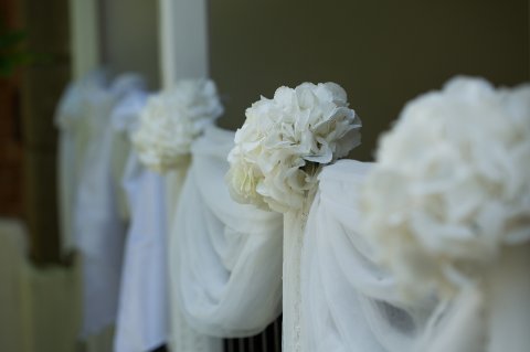 Wedding Venue Decor - Flowers & Sparkle
