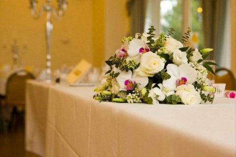 Top table arrangement - SS Floral Events 
