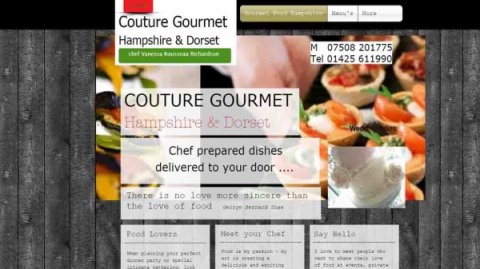 Canapes Hampshire - Couture Cakes Hampshire
