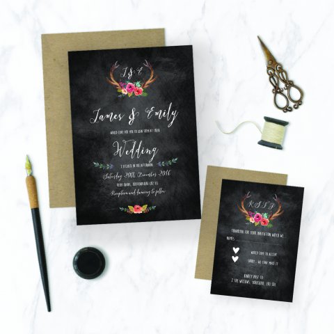 Wedding Invitations and Stationery - Aimee Willow Designs-Image 24542