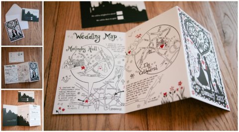 Wedding Calligraphy - Hand Drawn Maps-Image 10960