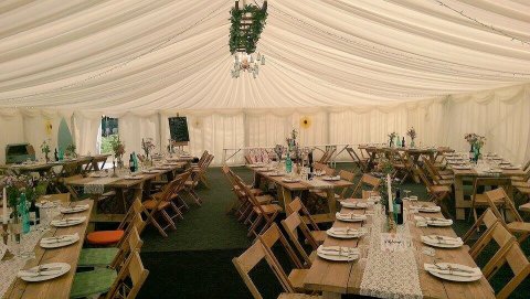 Vintage Marquee Weddings Dorset - South Coast Events Ltd