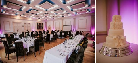 Pavilion dining room - Hodsock Priory Wedding Venue