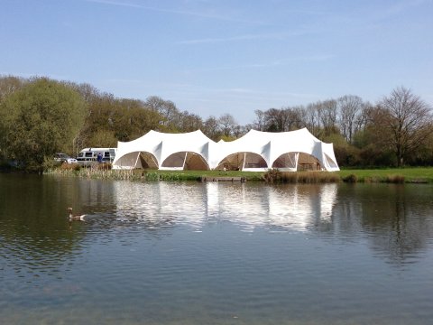 80 seated and dance floor Pacakge - Out is in Marquees