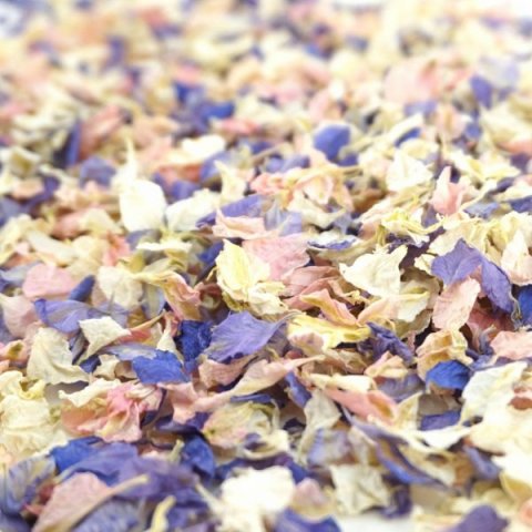 Delphinium & Wildflower Confetti - Blossom - The Dried Petal Company