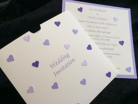 Wallet Confetti - To Have & To Hold Stationery