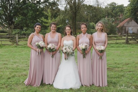 Bride and Bridesmaids - William Evans Photography