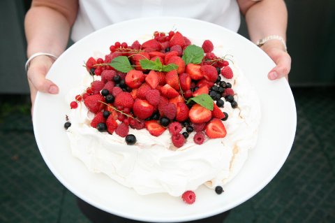 Border Berries Pavlova - Carfraemill Lodge