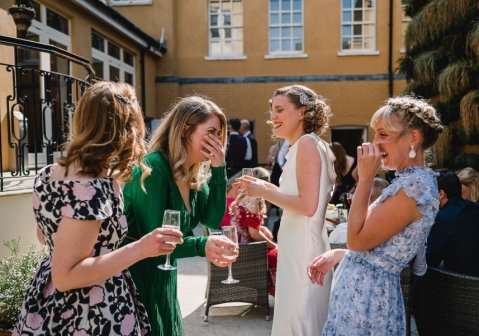 Drinks on the Terrace - Photo credit: Luis Holden - St Giles House Hotel 