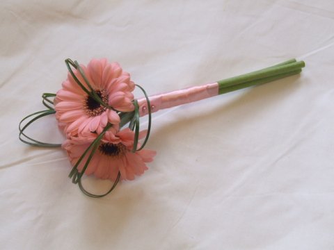 Gerbra flower girl wand - Bottom Of The Garden Flowers