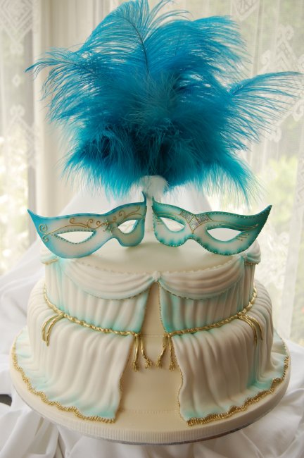 masquerade wedding - Cakes Beyond Belief