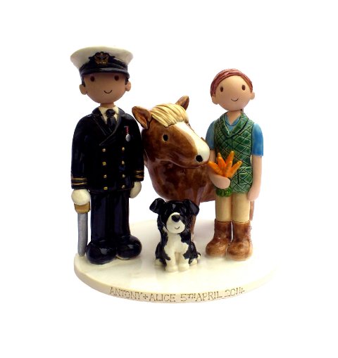 Occupation cake topper - Atop of the tier