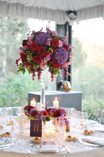 Table centrepiece - Battle House of Flowers