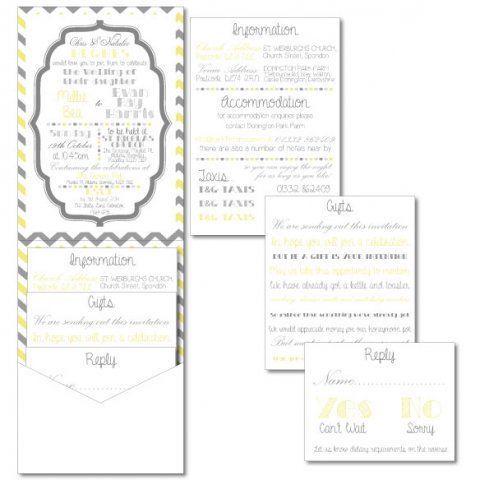 Wedding Invitations and Stationery - Whyte Weddings Stationery-Image 20141