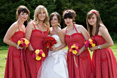Bride and Bridesmaids - DD Photography