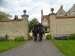Horse and carriage at the Manor entrance - Creslow Events