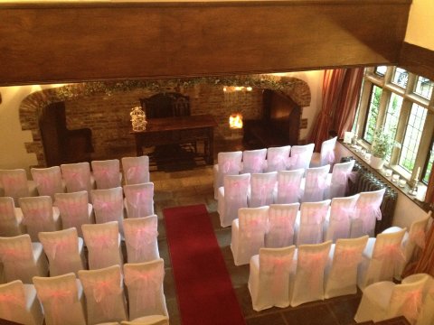 indoor ceremony - Broyle Place