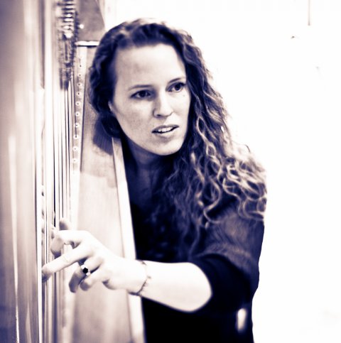 Performing in Devon - Harriet Adie = Harpist