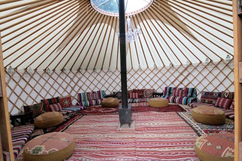 24ft Party Yurt from Roundhouse - Roundhouse Yurts
