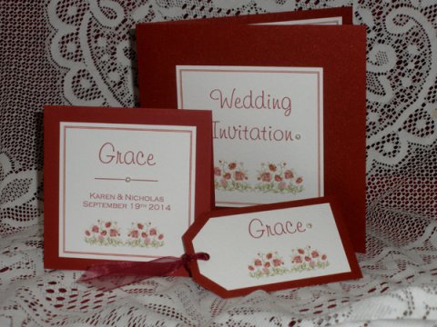 Floral designs - Bee-Mine Wedding Stationery