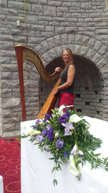 Wedding Music and Entertainment - HARPIST Marie-France-Image 10436