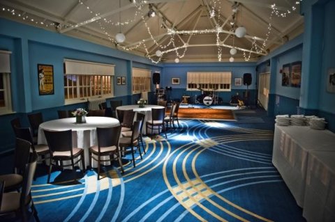 Evening Disco in Bluebird - Brooklands Museum