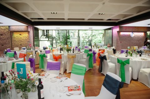 Garden room wedding breakfast 3 - Barbican Centre