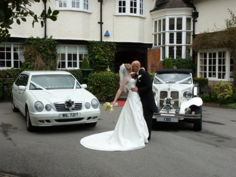 Beauford & Mercedes limousine - Cheshire & Lancashire Wedding cars