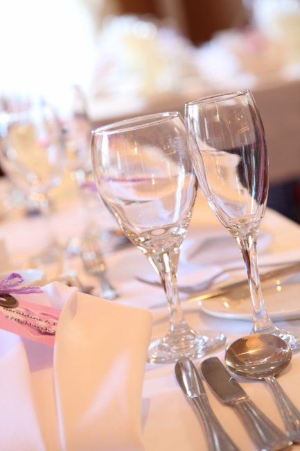 close up of tablescape - Northern Hotel Brechin