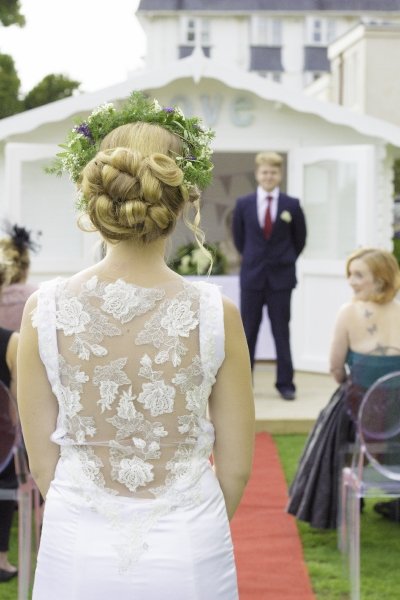 Outside Ceremony - Cottonwood Boutique Hotel