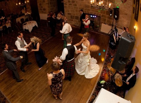 Ceilidh Knights at Langley Castle, Northumberland - Ceilidh Knights band and DJ