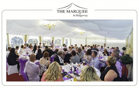 Wedding Reception in the Marquee at Ridgeway - Ridgeway Golf Course and Wedding Venue