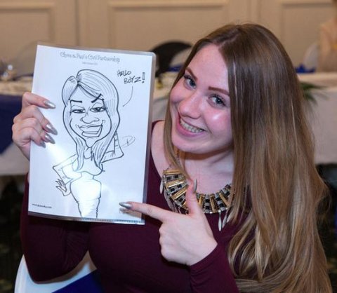Guests love being drawn! - Fun Caricatures