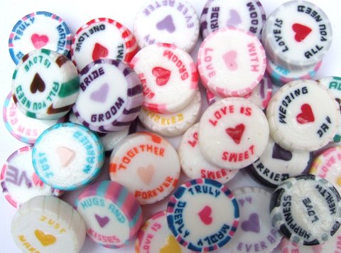 Rock Sweet Favours - Say It With A Sweetie Ltd