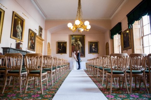The Judges Dining Room set for a wedding ceremony - The Old Shire Hall