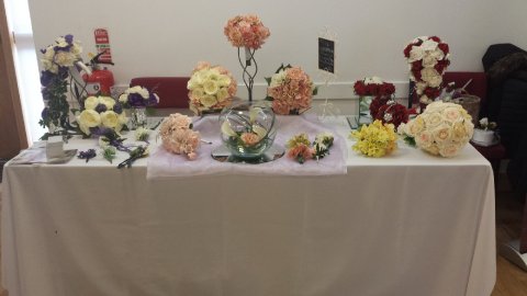 Wedding Flowers - Silk wedding flowers-Image 13386