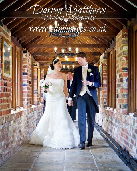Bride & Groom Lainston House - Darren Matthews Wedding Photography