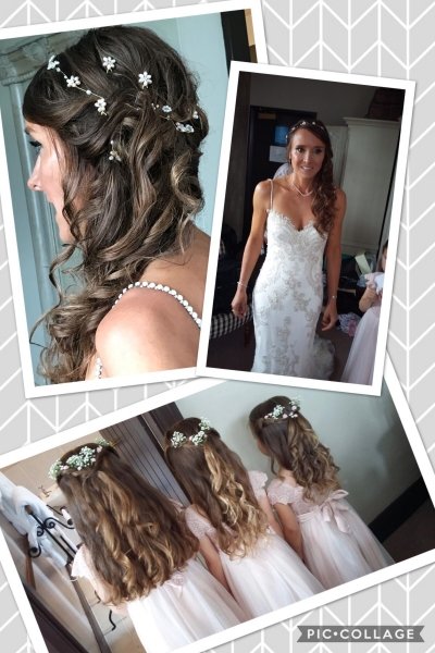 Bridal Hair and Flower girls by Barnet & Boatrace - Barnet and Boatrace