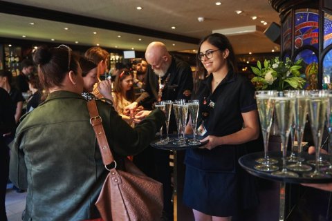 arrival drinks - Hard Rock Cafe Edinburgh