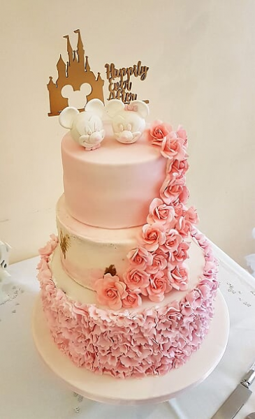 Disney Pink Roses - Mad Cakes