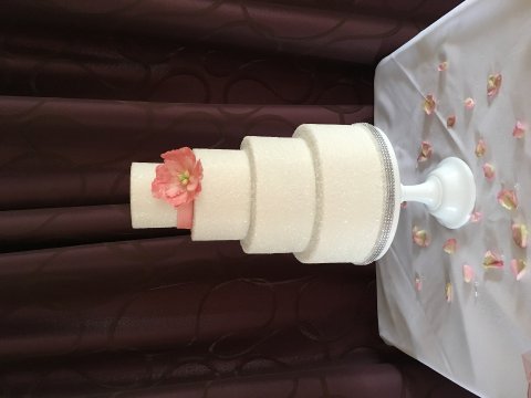 Wedding Cakes - White Rose Wedding Cakes-Image 35195