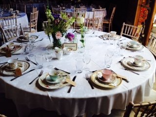 Wedding Catering and Venue Equipment Hire - Pretty Vintage crockery and accessories hire-Image 18958
