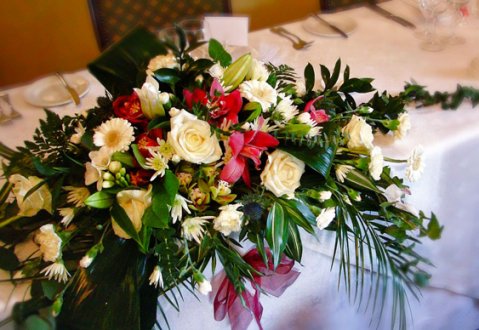 Wedding Flowers - Blackaddie Country House Hotel