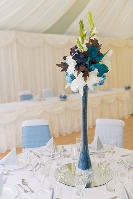 Teal Table Centre - The Rufus Centre