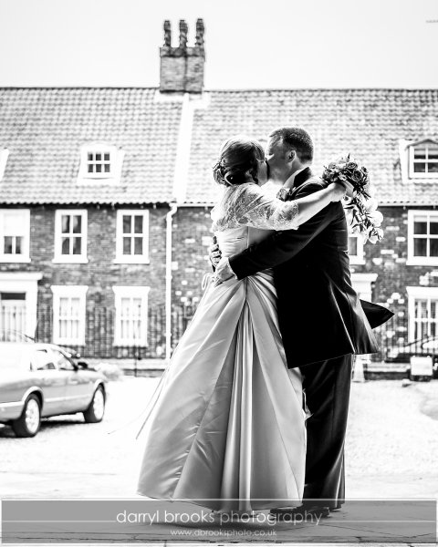 another quick kiss - we're married! - Darryl Brooks Photography